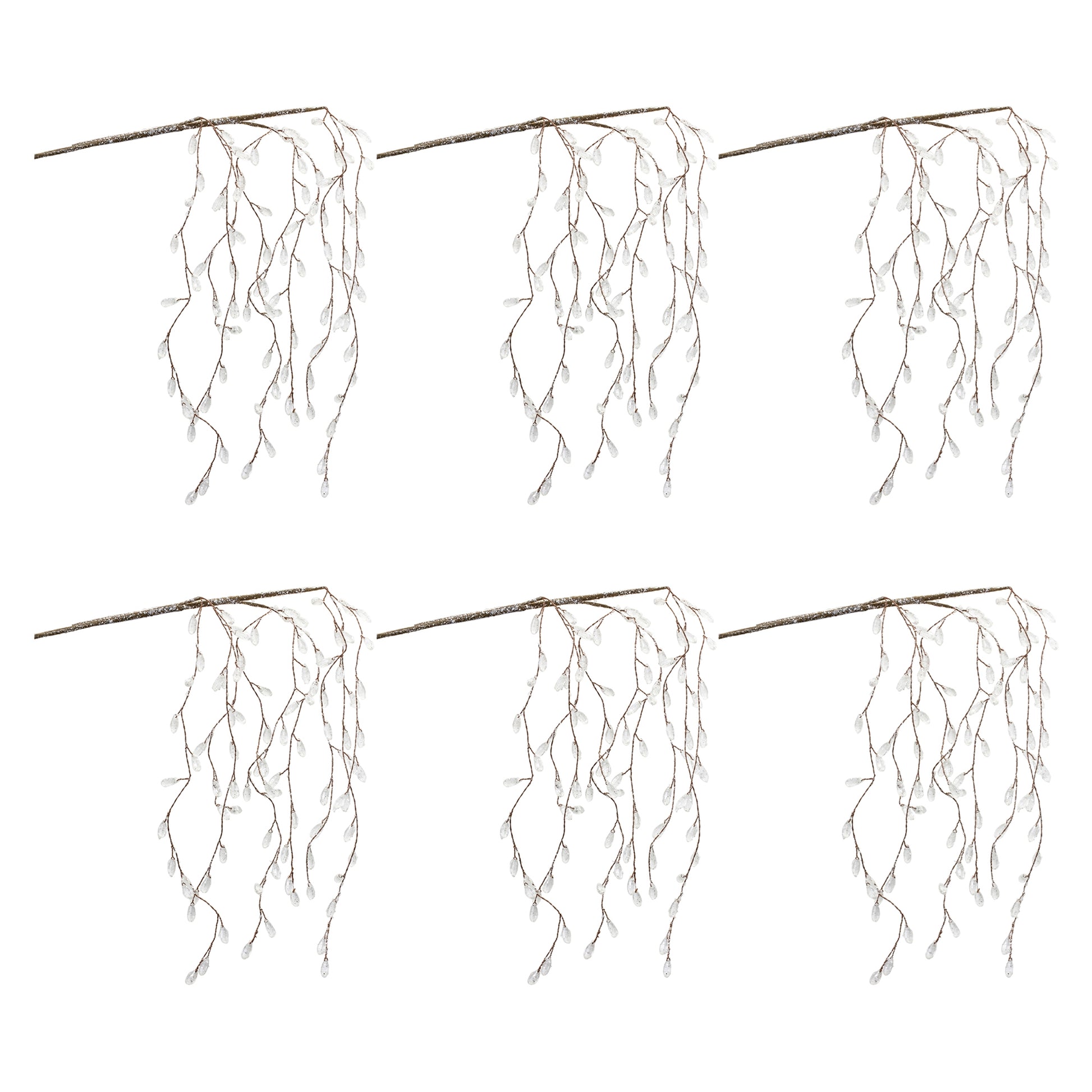 Icy Hanging Branch (Set of 6)