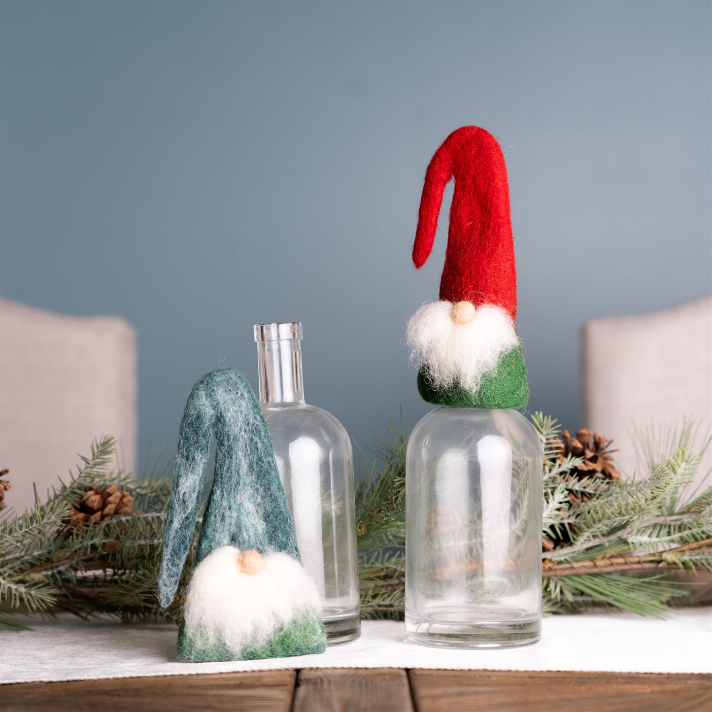 Gnome Wine Bottle Topper (Set of 6)