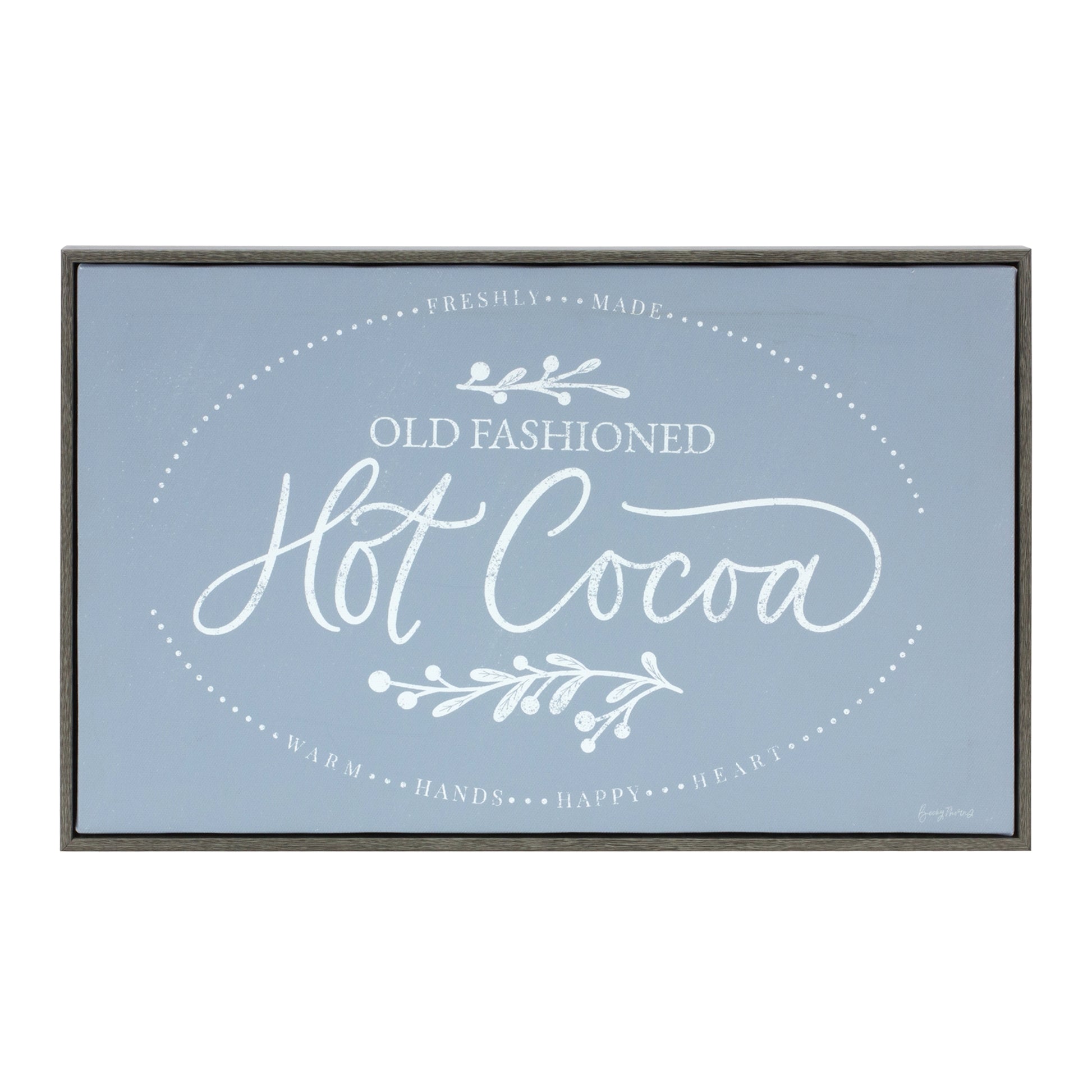 Winter Cookies and Cocoa Wall Sign (Set of 2)