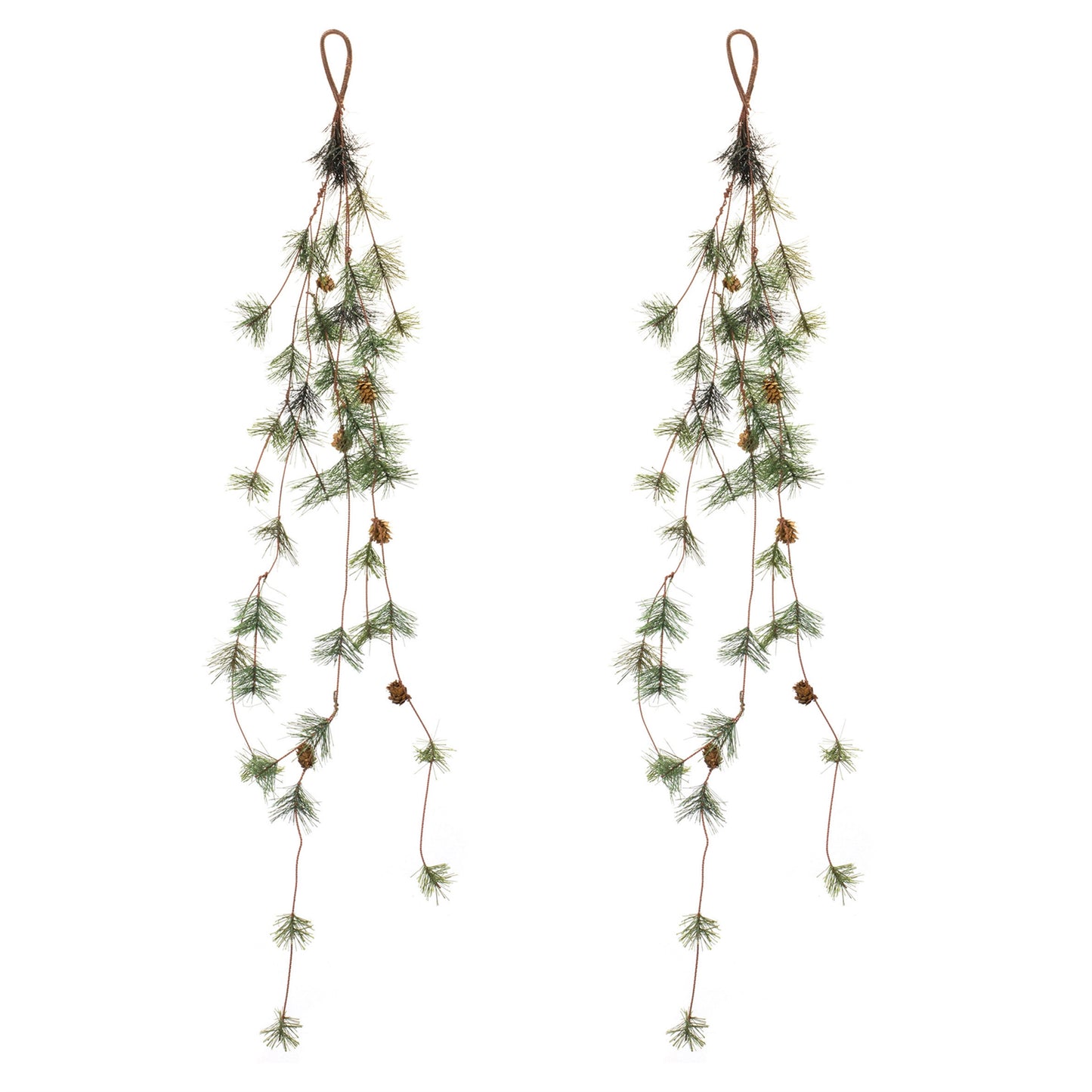 Pine Cone Twig Garland (Set of 2)
