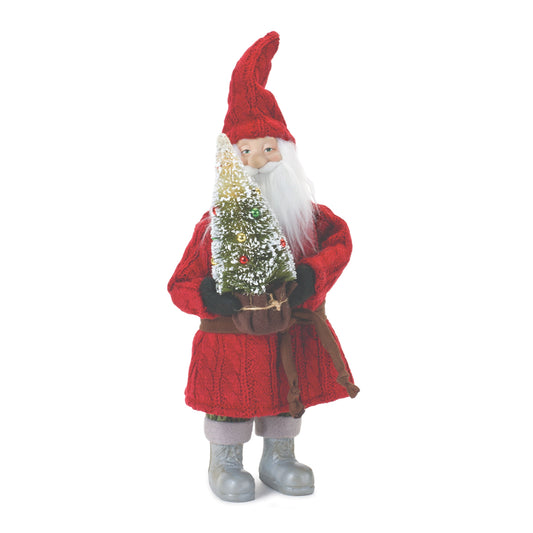 Standing Santa Decor 15"H