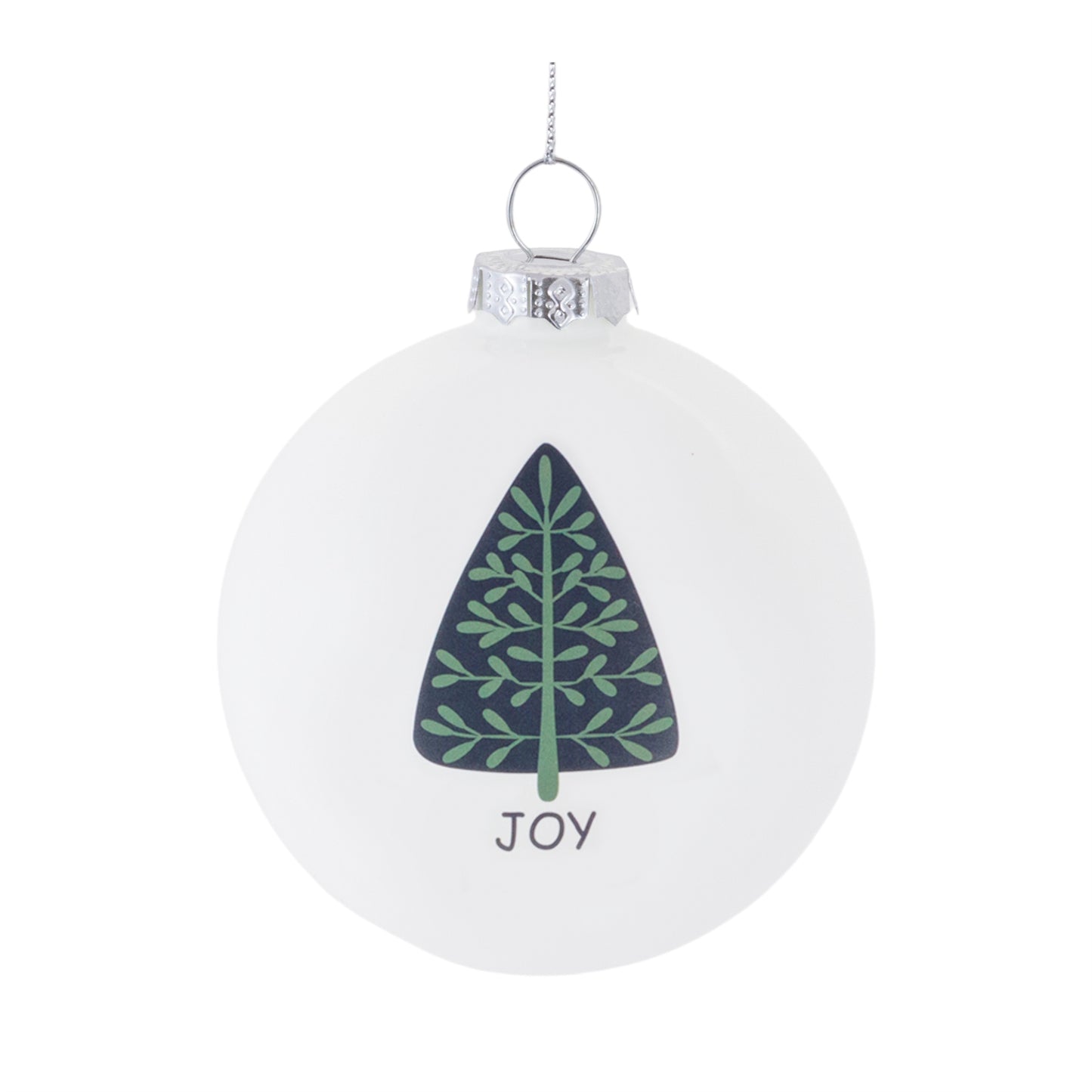 Tree Sentiment Ball Ornament (Set of 6)