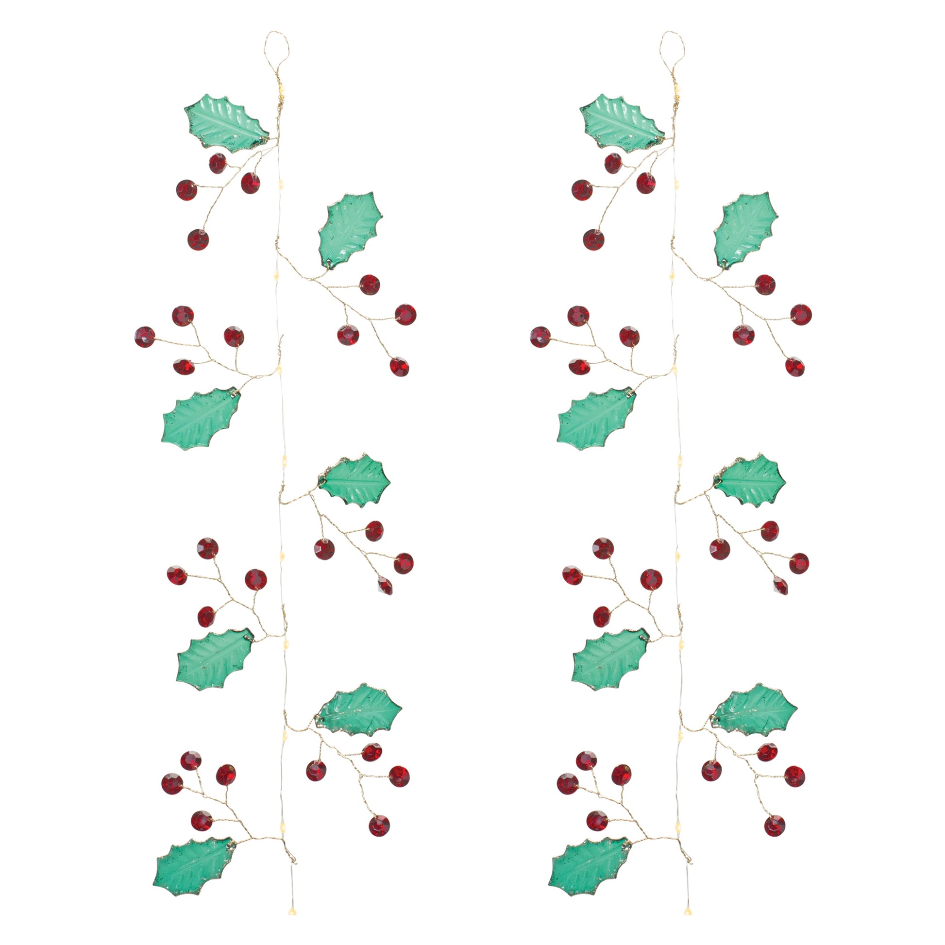 Holly and Jem Jewel Garland (Set of 2)