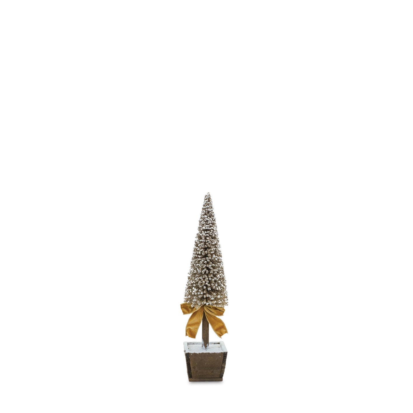 Potted Bottle Brush Pine Tree (Set of 3)