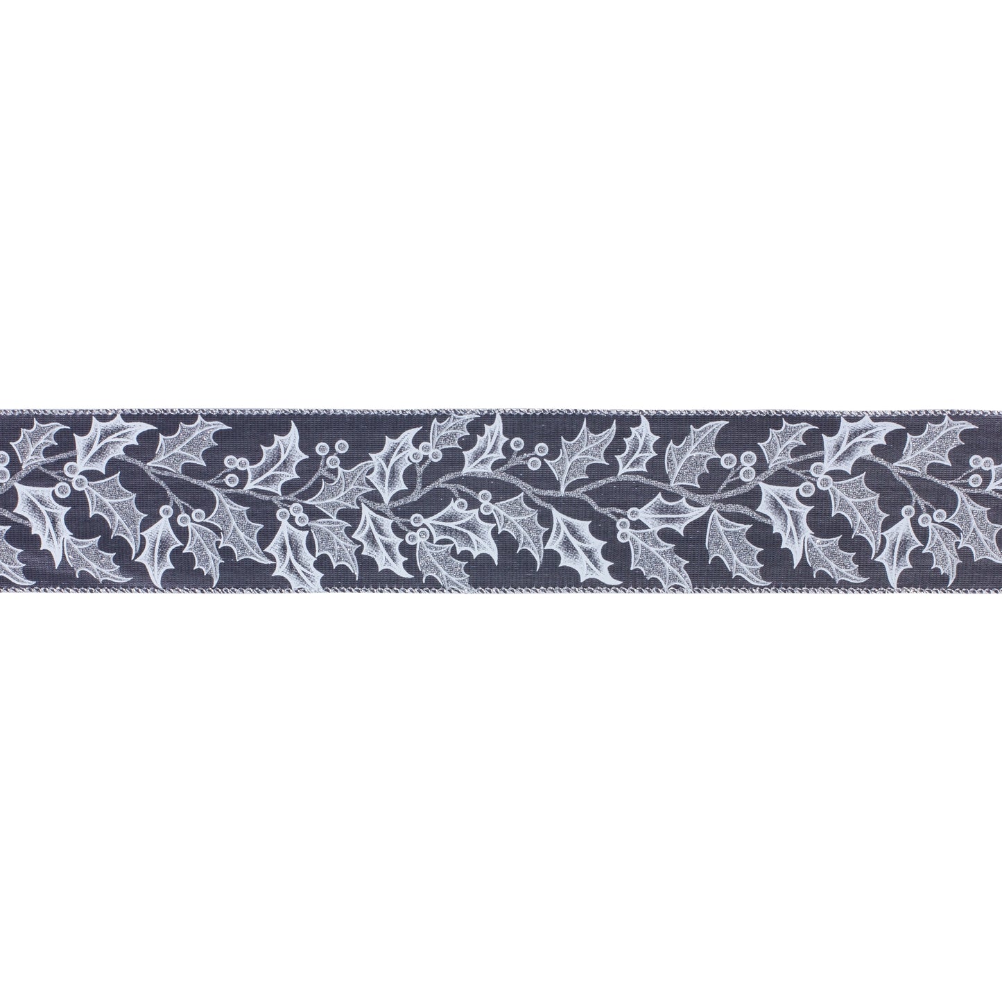 Holly Leaf Holiday Ribbon (Set of 2)