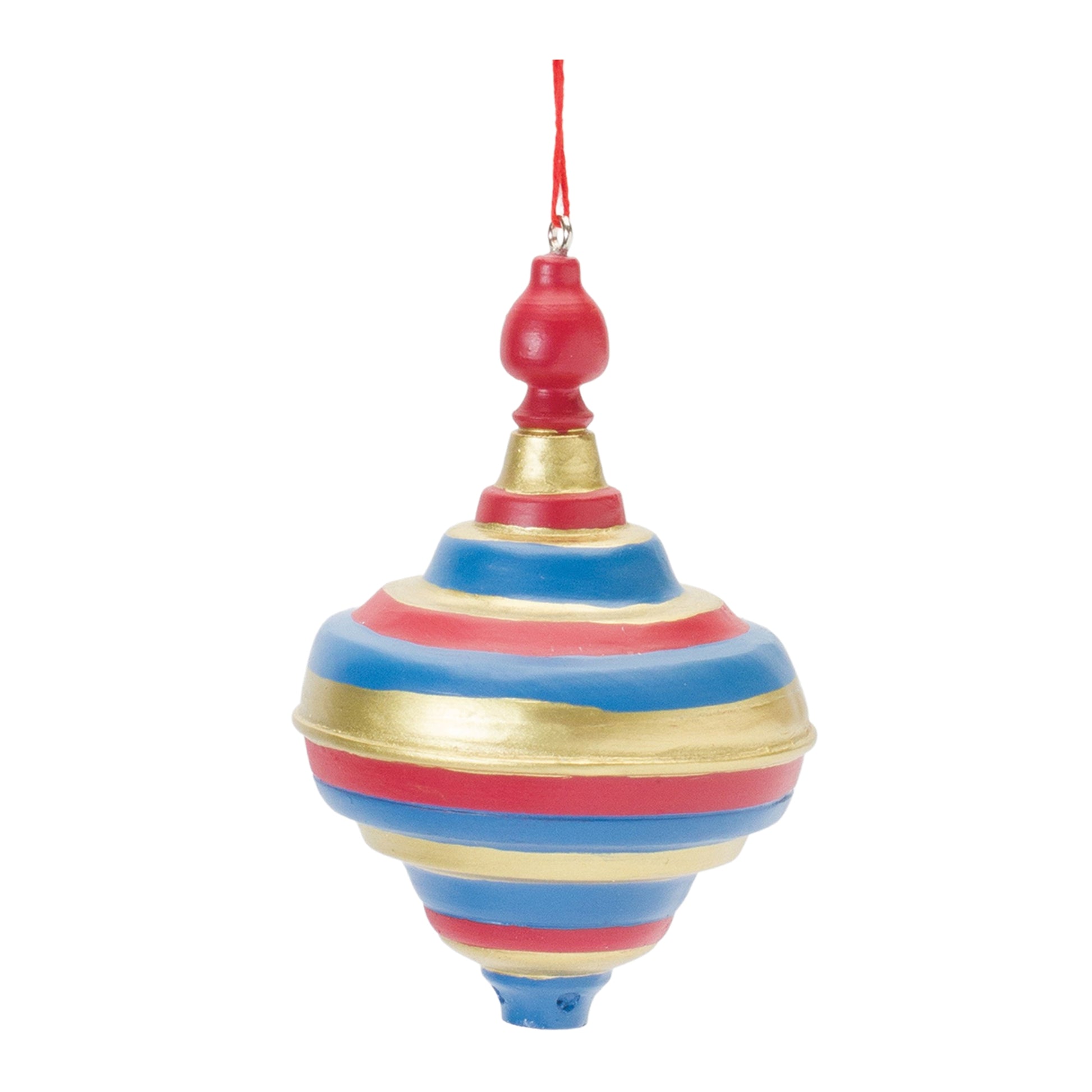 Toy Drum and Top Spinner Ornament (Set of 12)