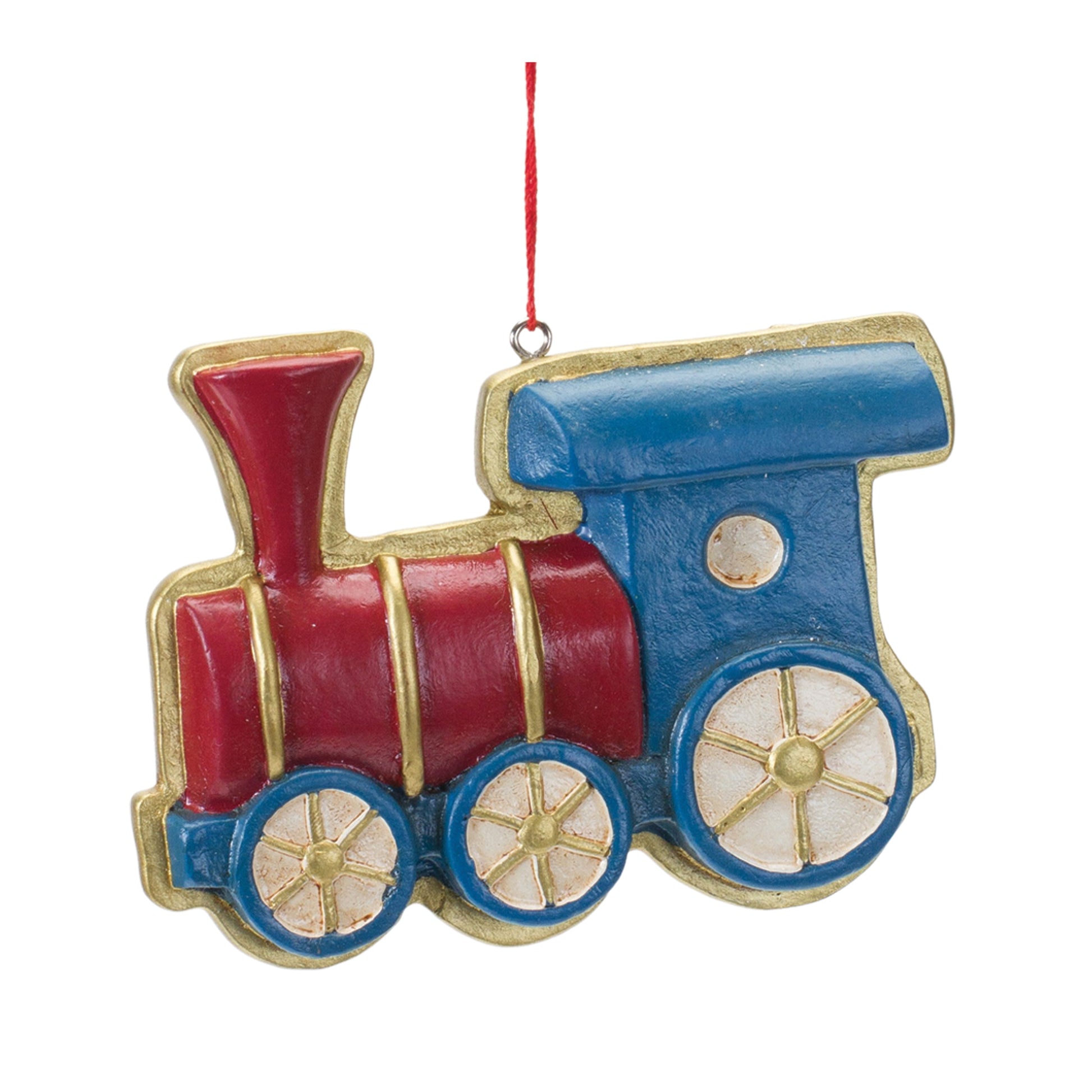 Rocking Horse and Toy Train Ornament (Set of 12)