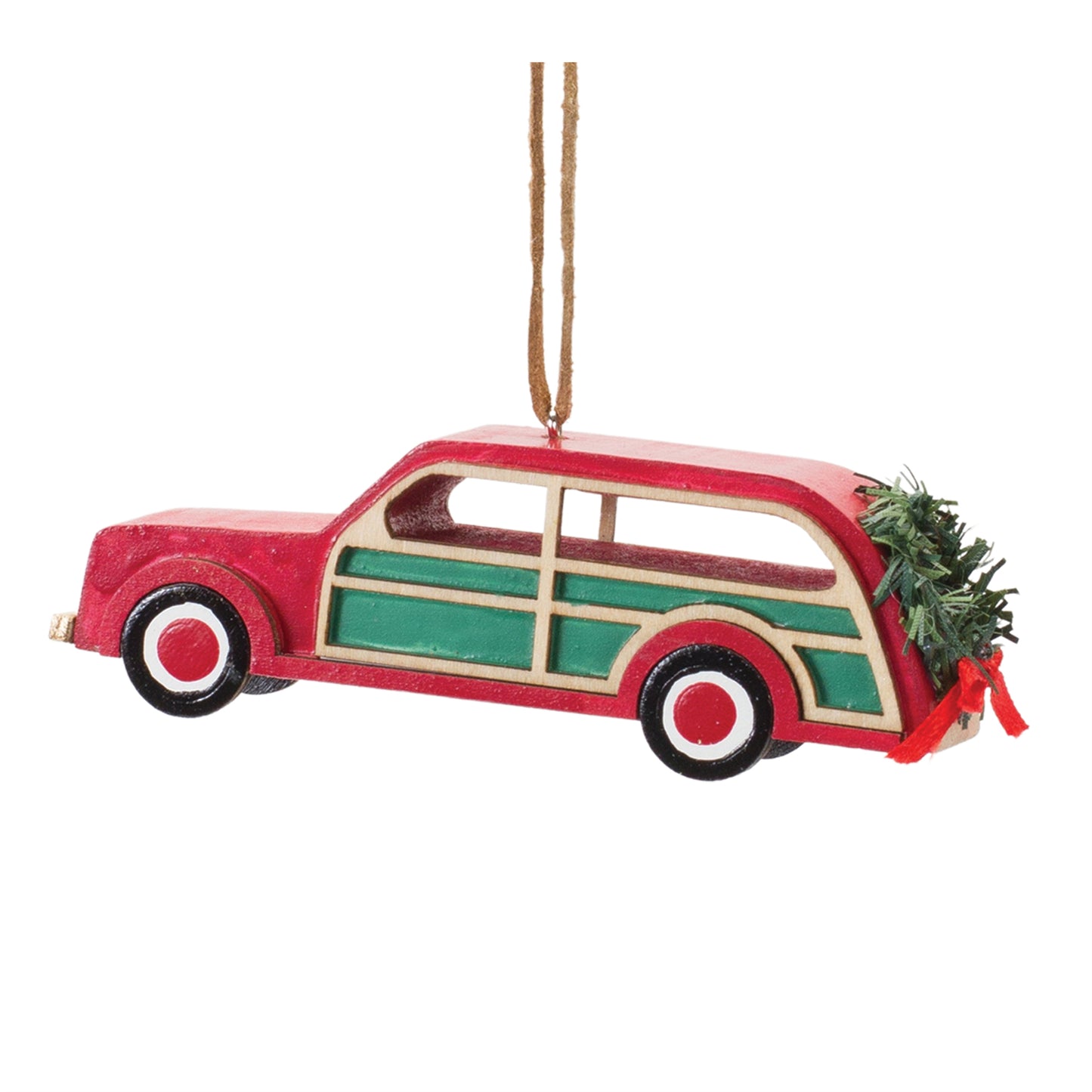 Vintage Camper and Car Ornament (Set of 12)