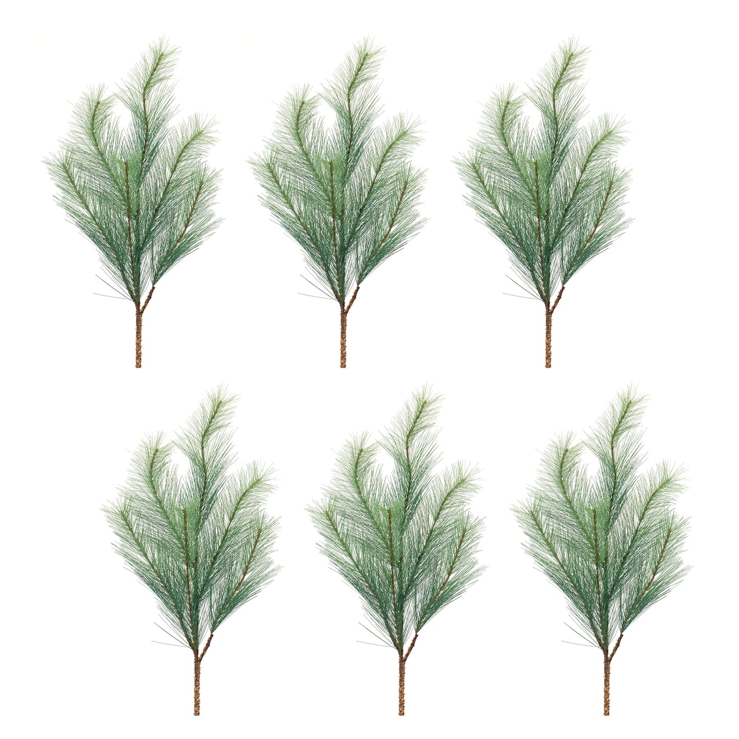Long Needle Pine Spray (Set of 6)
