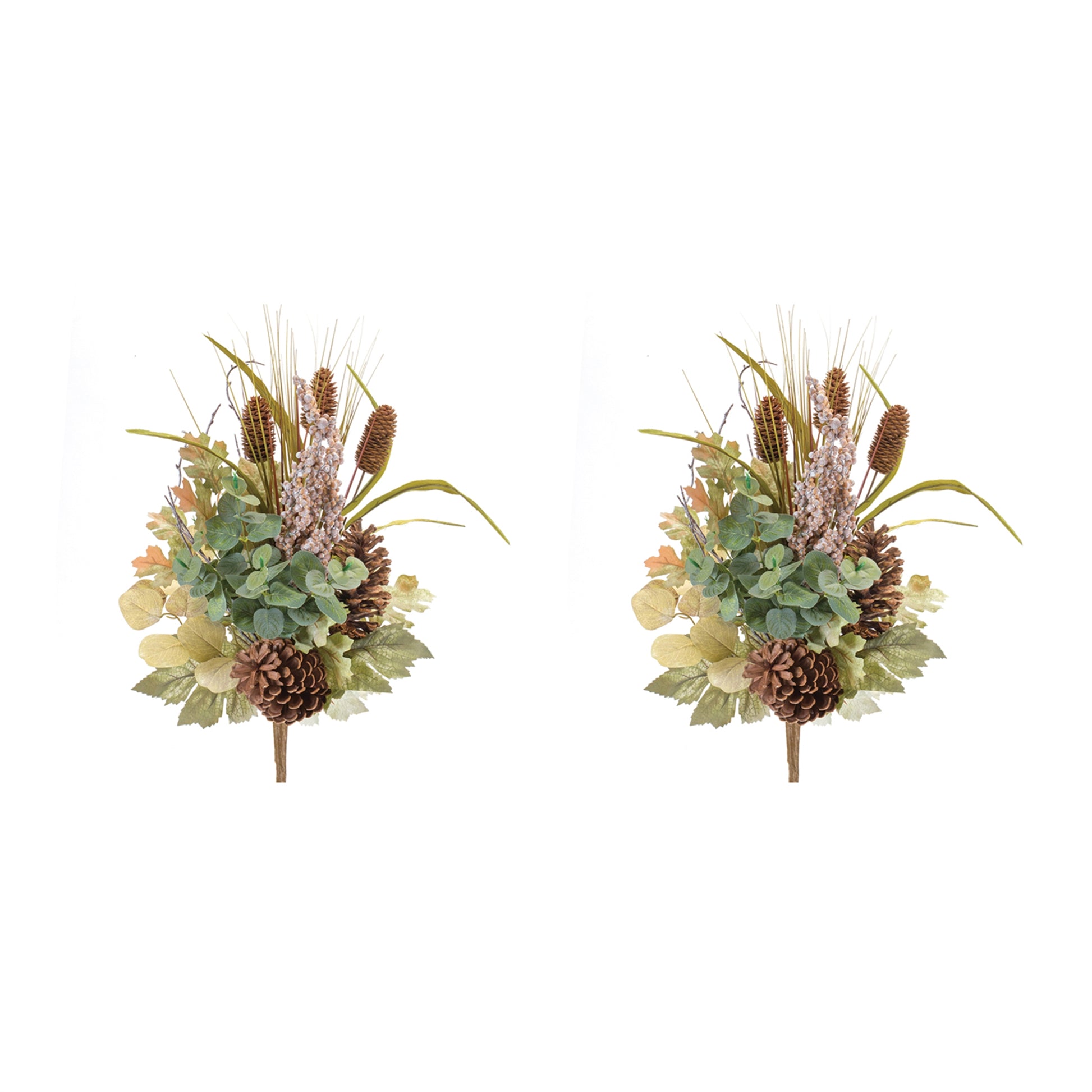 Mixed Fall Foliage Bush (Set of 2)