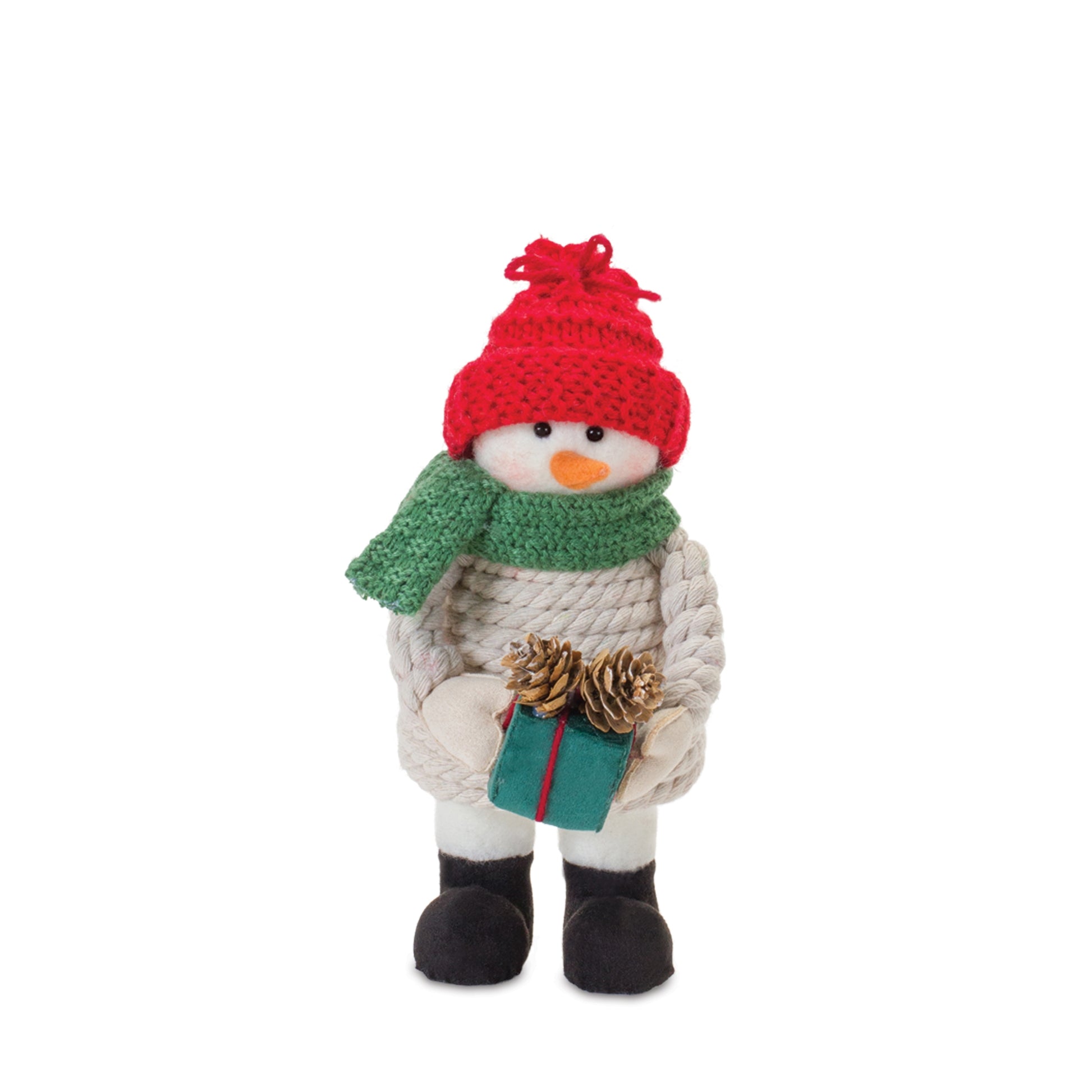Plush Santa Snowman and Moose (Set of 6)