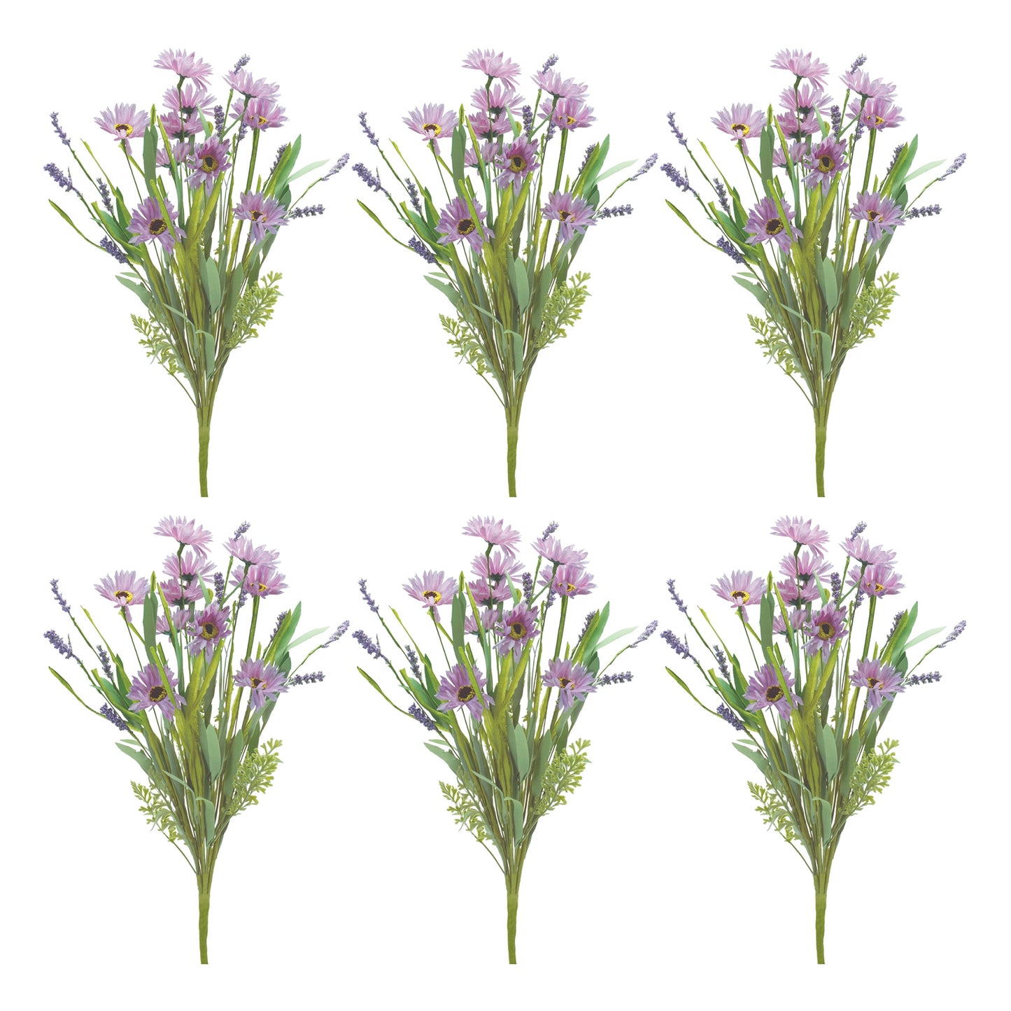 Mixed Daisy Bush (Set of 6)