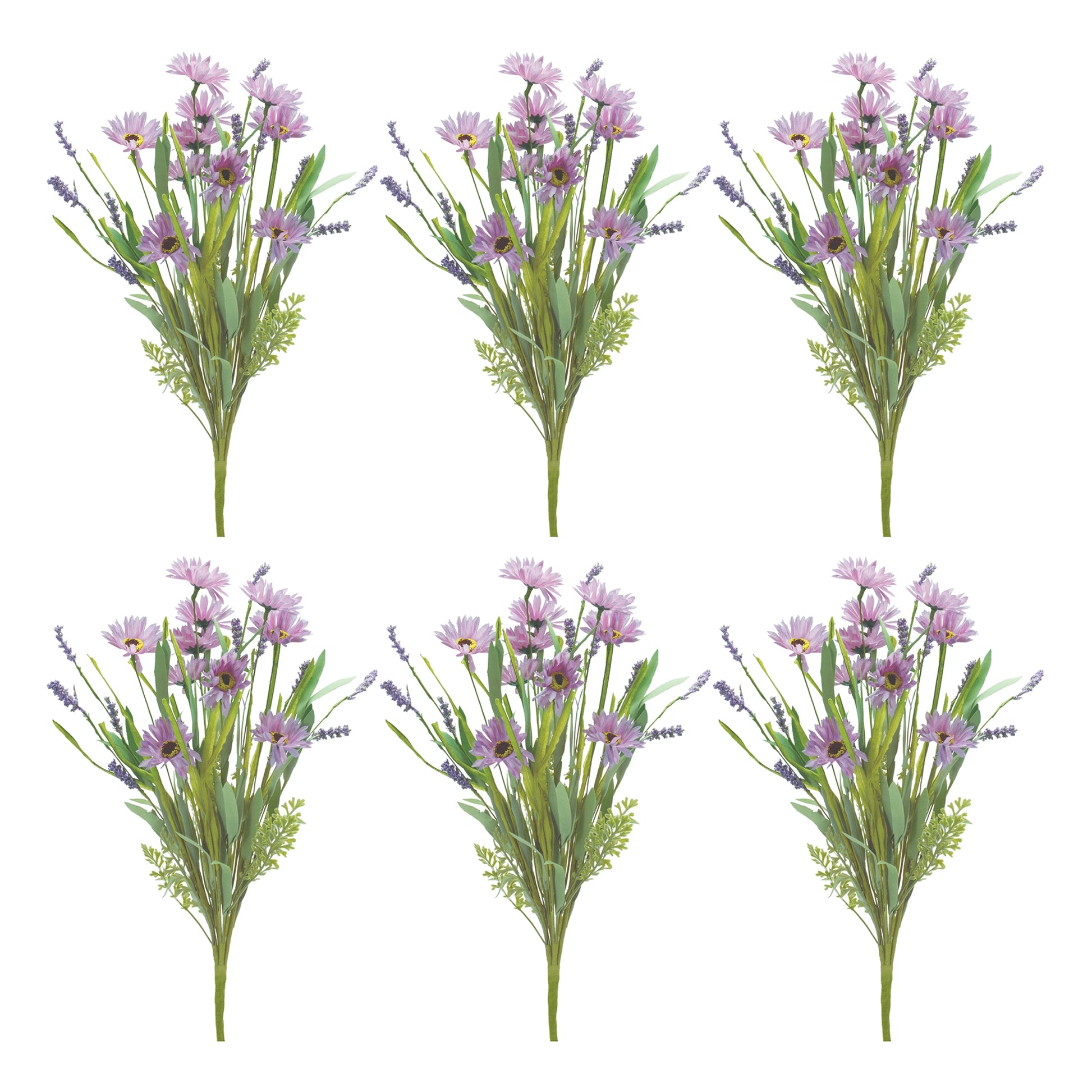 Mixed Daisy Bush (Set of 6)