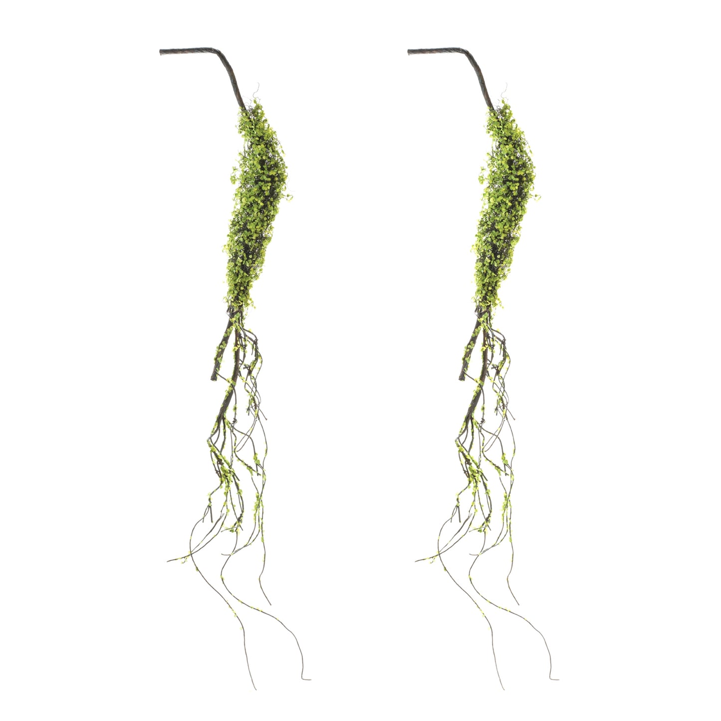 Moss Foliage Vine Branch (Set of 2)