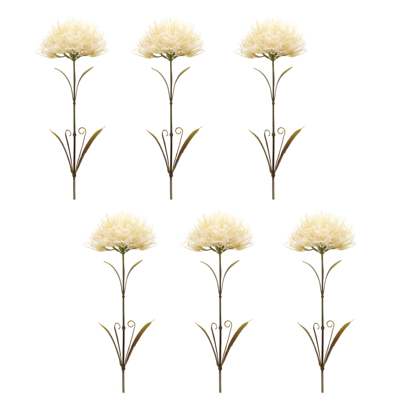 Puff Flower Stem (Set of 6)