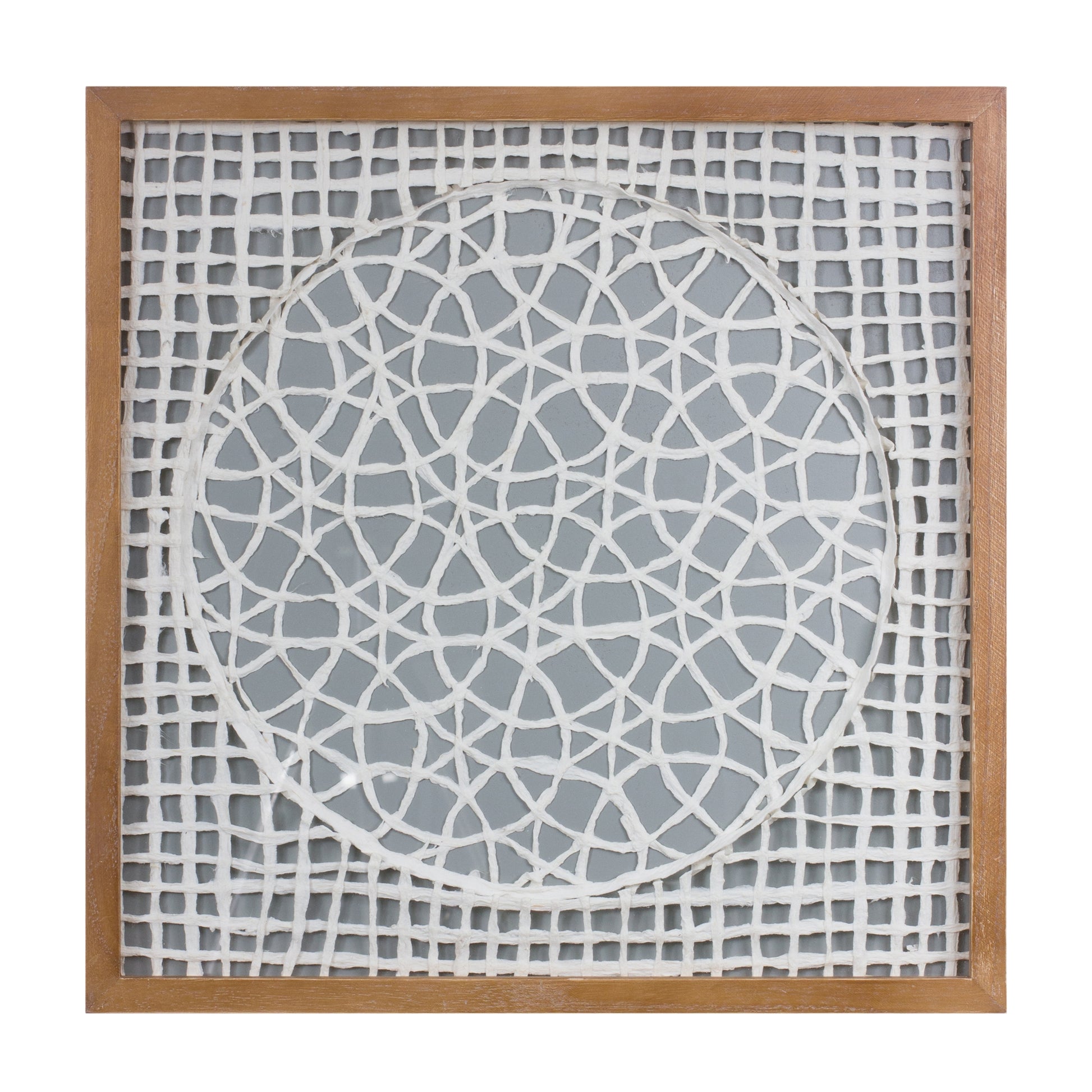Framed Paper Mache Wall Art (Set of 2)