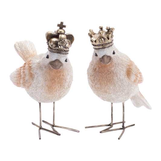 Royal Bird Figurine (Set of 2)