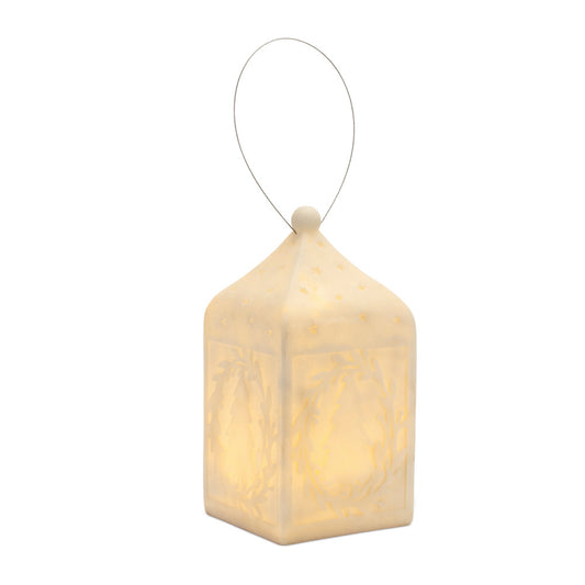 Tree Lantern 5"L x 10"H Resin 3 AAA Batteries, Not Included