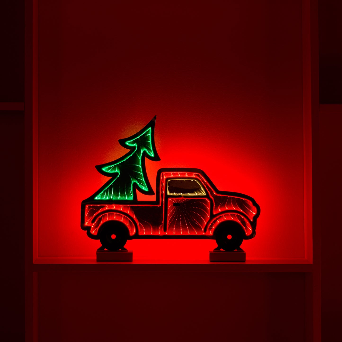 Holiday Pickup Truck Ekko Light Display 16"L