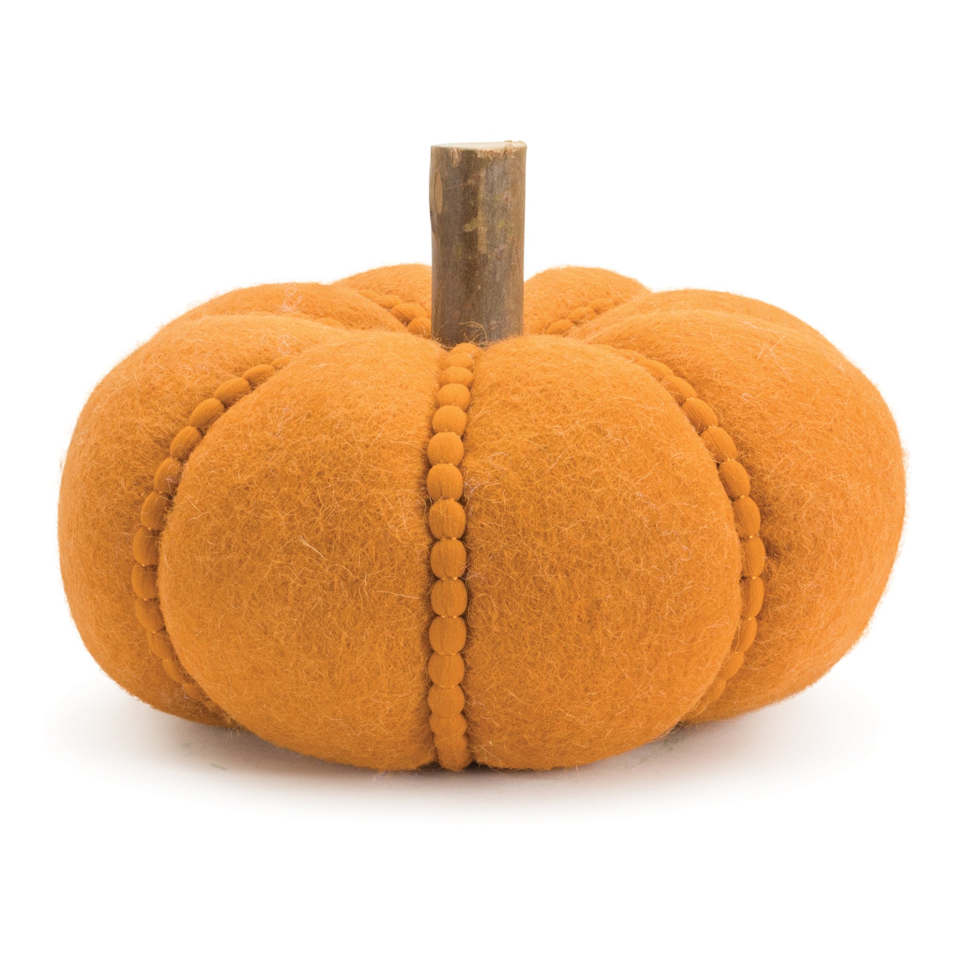 Felt Wool Pumpkin Decor (Set of 2)