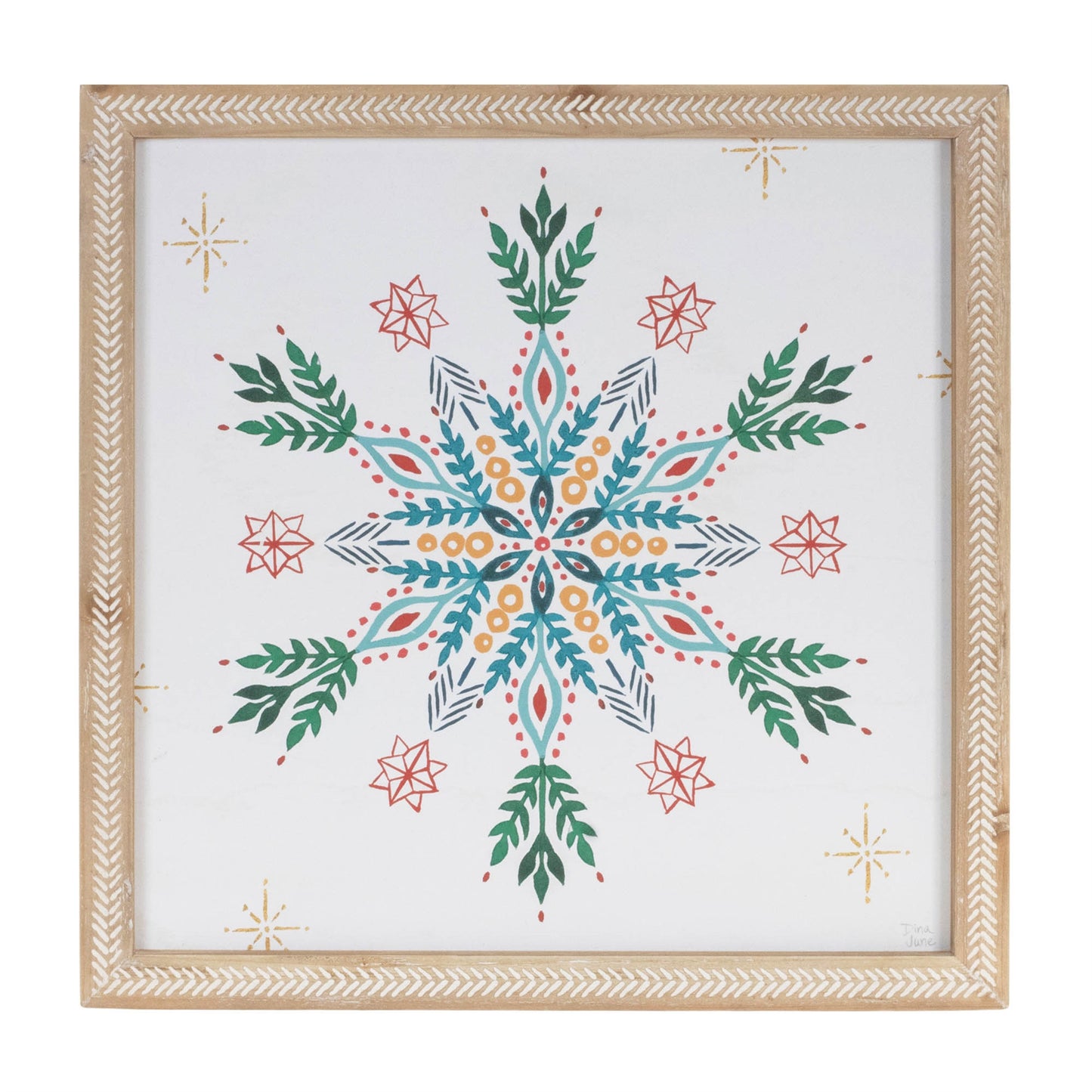 Snowflake Print (Set of 2)