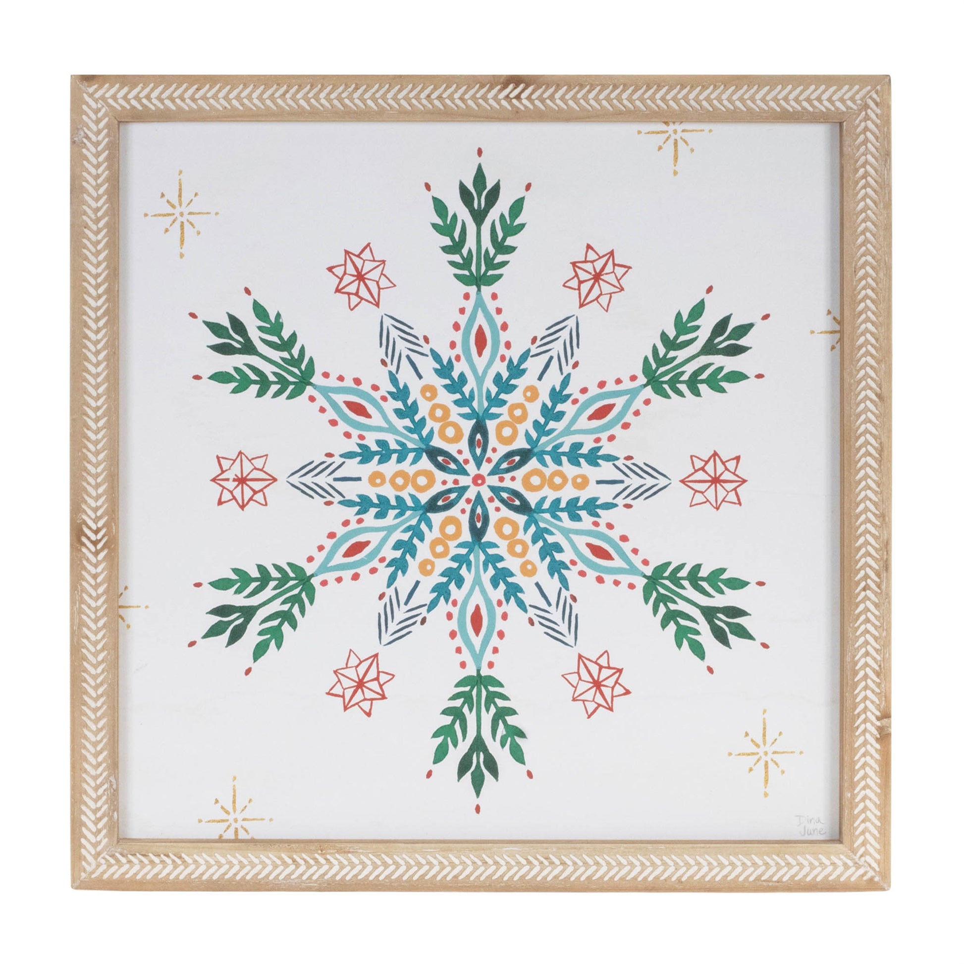 Snowflake Print (Set of 2)