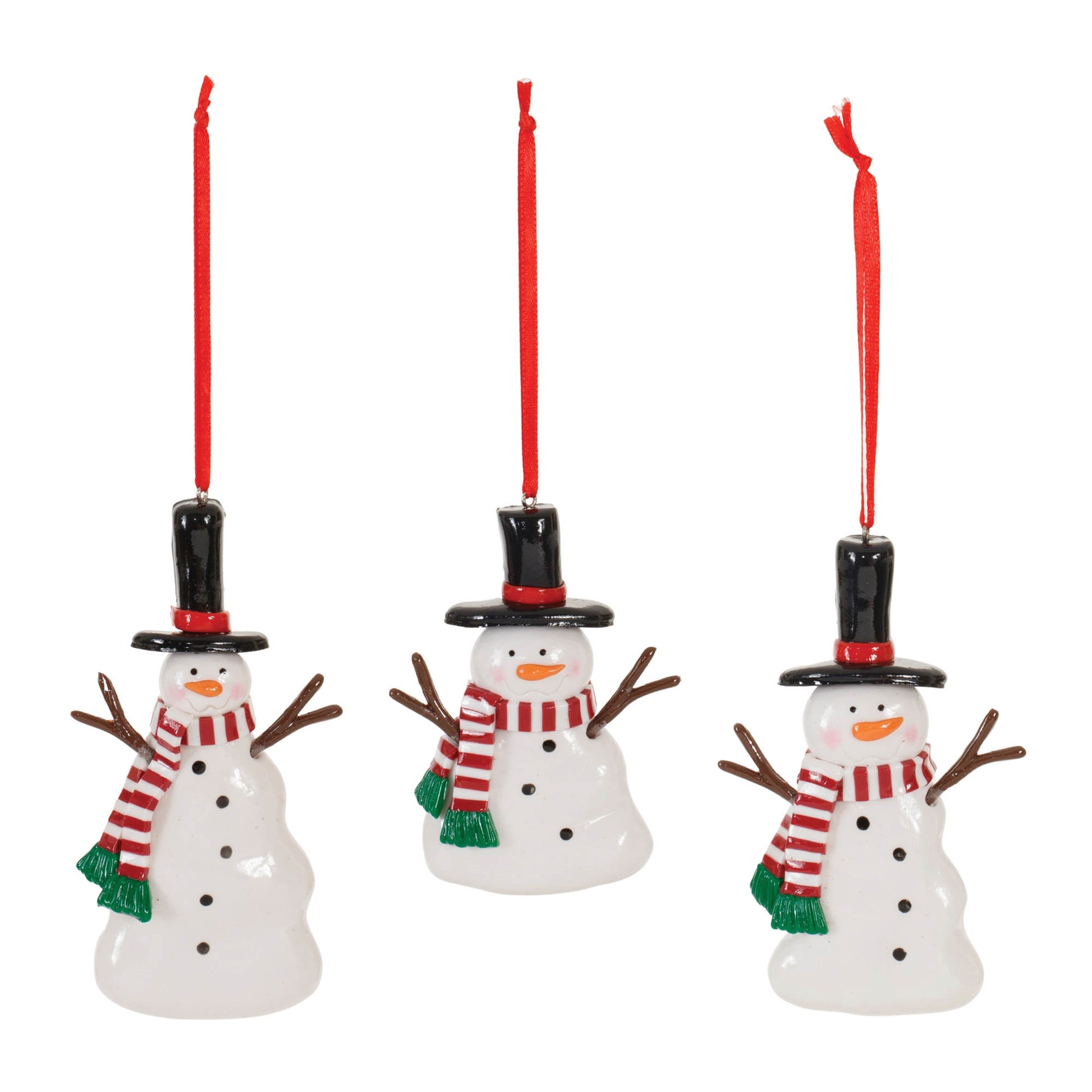 Clay Dough Snowman Ornament (Set of 24)