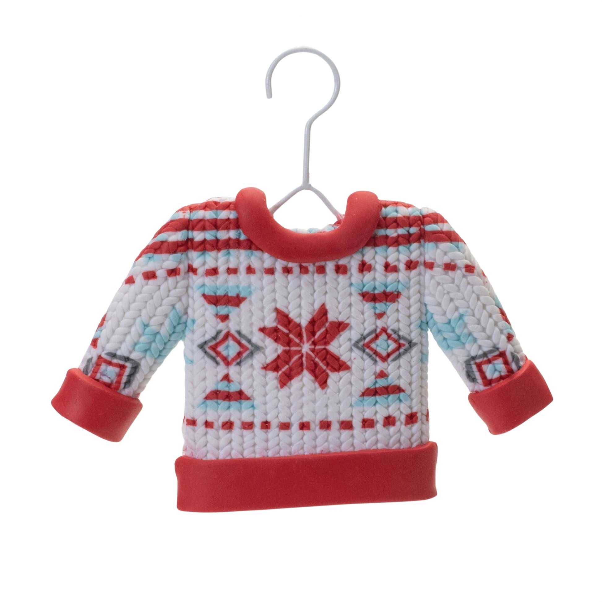 Nordic Stocking and Sweater Ornament (Set of 12)