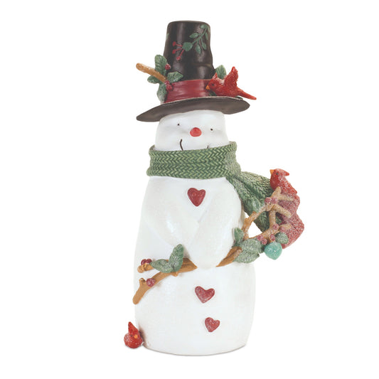 Snowman 8.25"H Resin