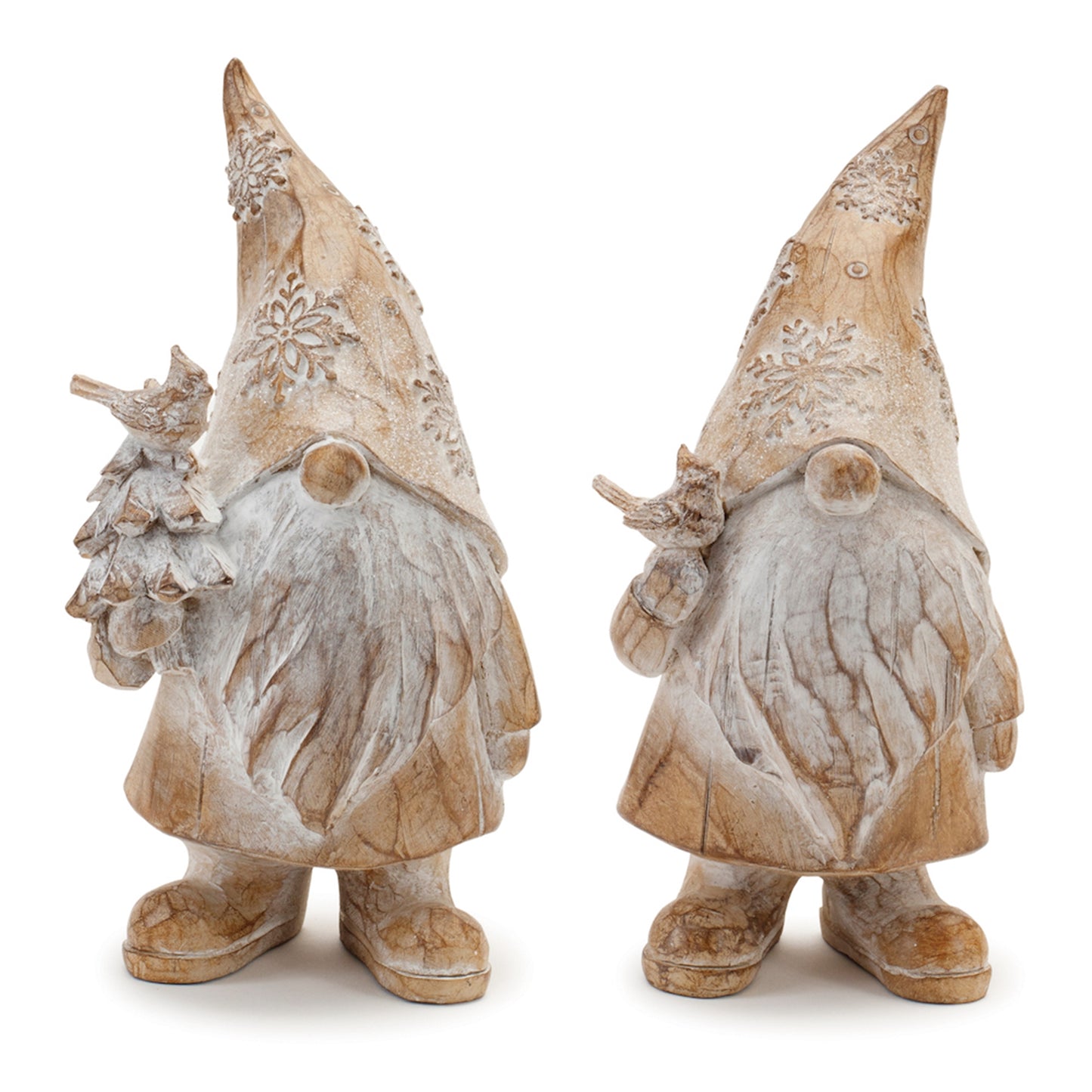 Gnome (Set of 2) 7.75"H Resin