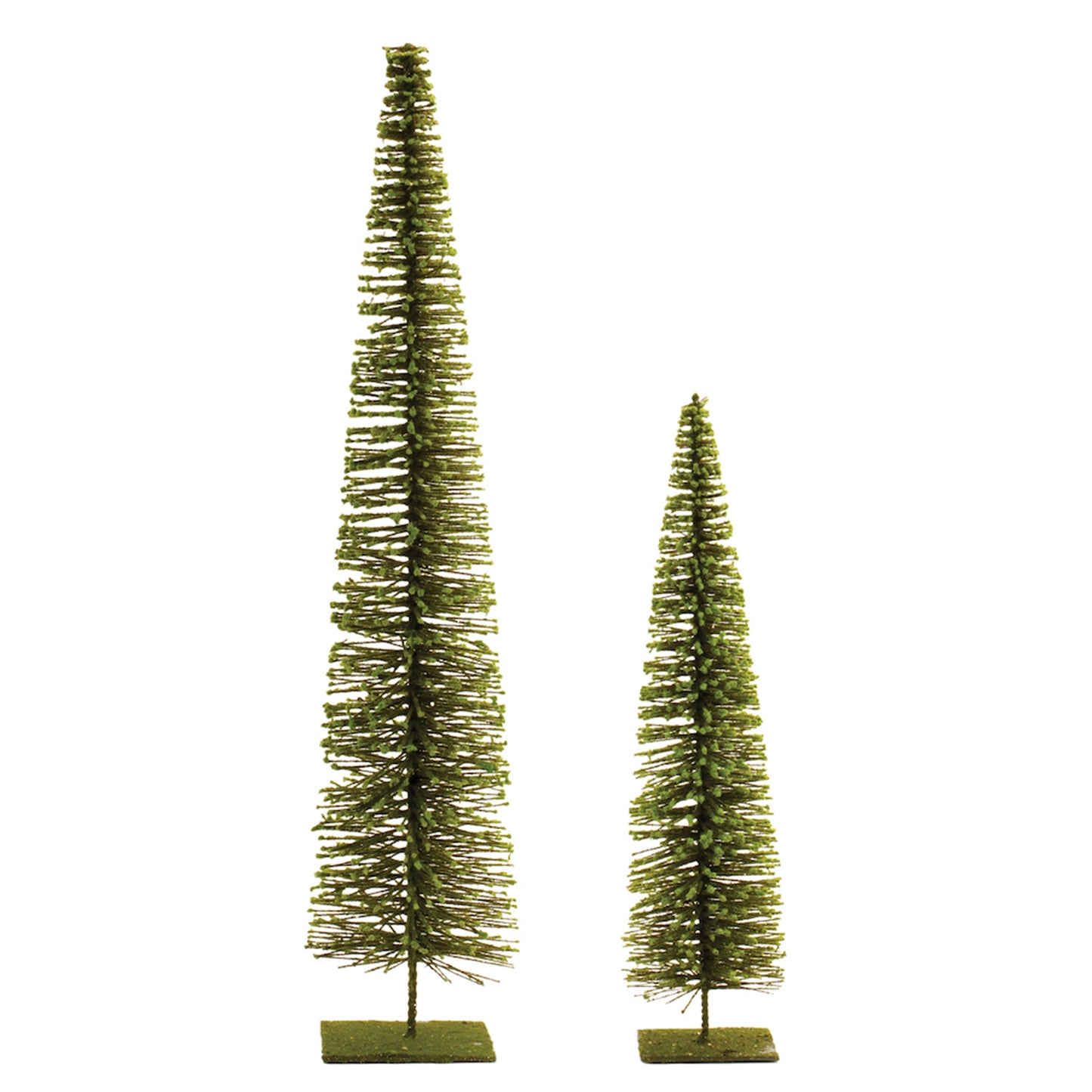 Tree (Set of 2) 19"H, 23"H PVC/Metal