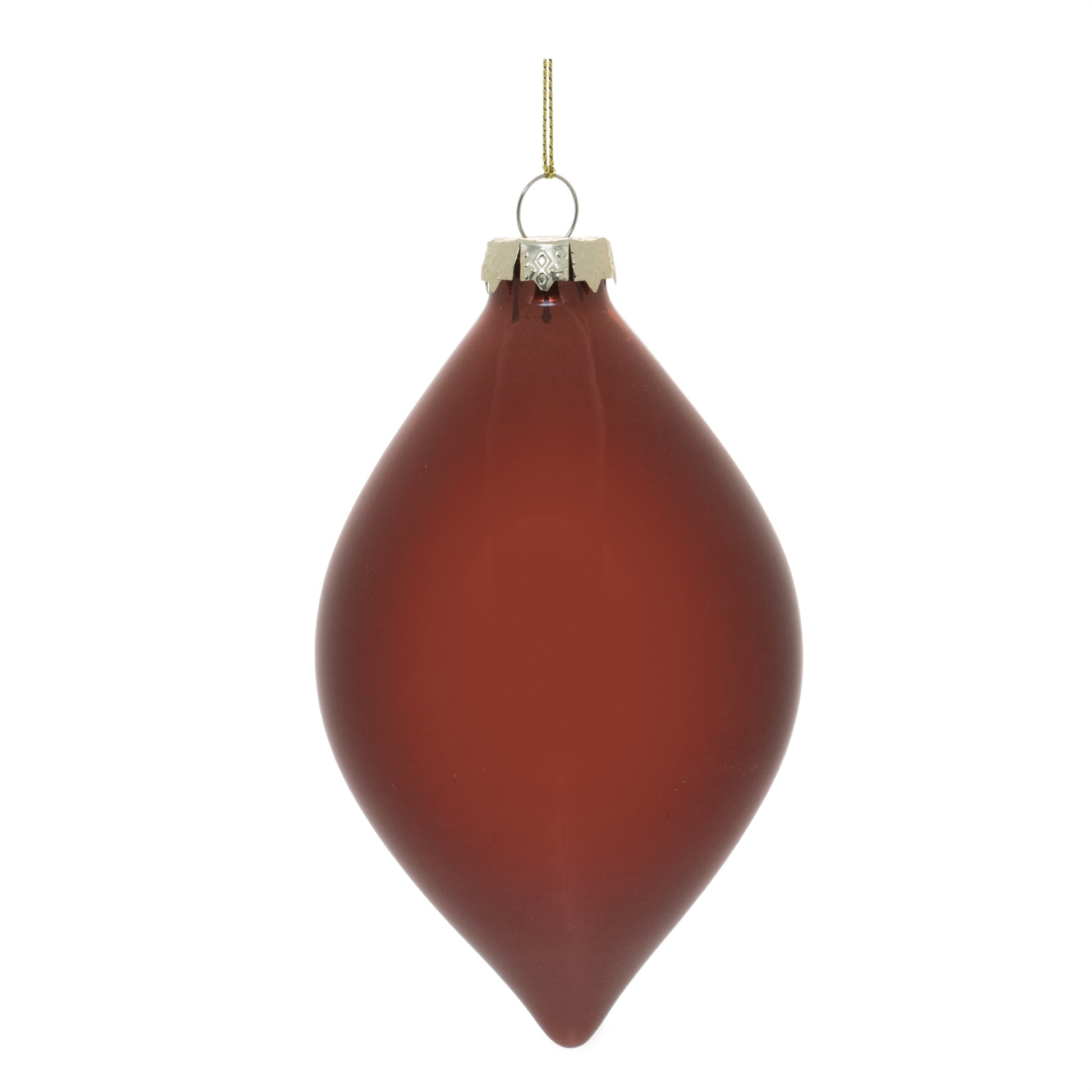Red Glass Ball Ornament (Set of 6)