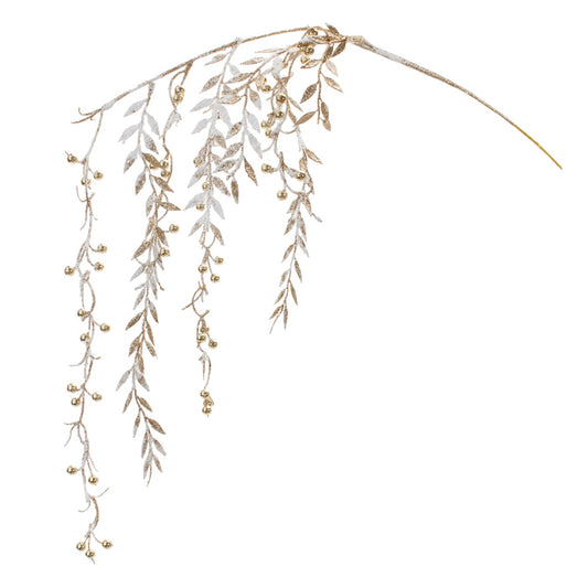 Hanging Berry Branch (Set of 2) 22"H Plastic