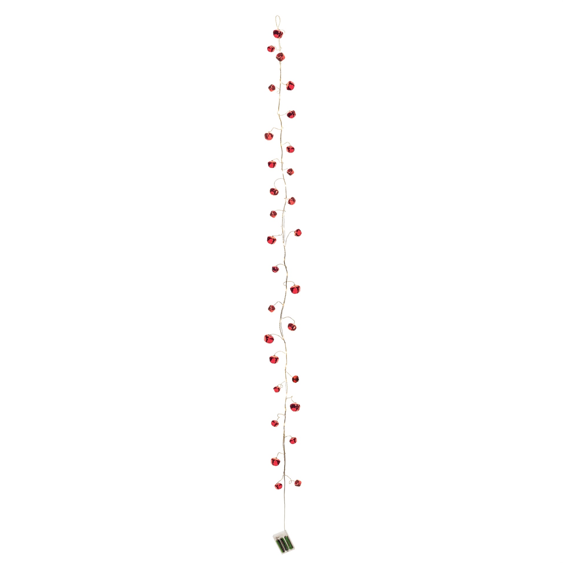 LED Sleigh Bell Garland (Set of 2)
