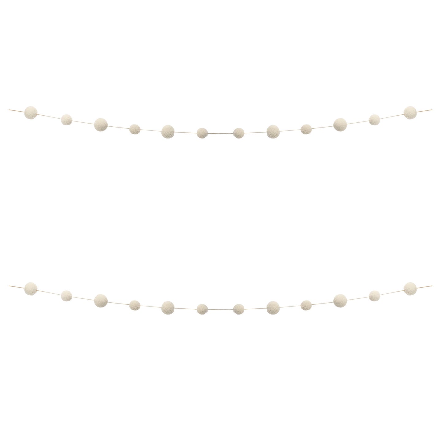 Pom Pom String Garland (Set of 2)