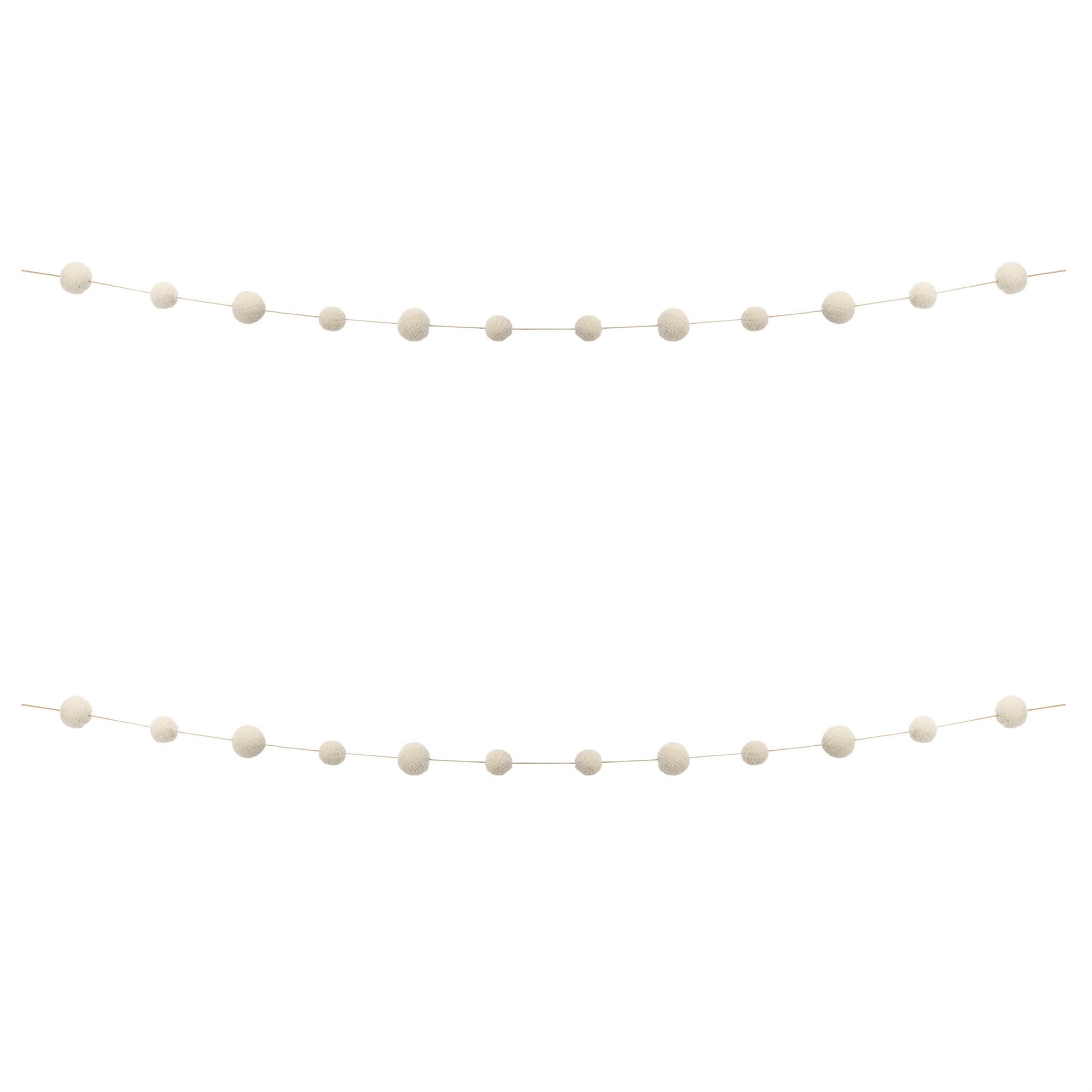 Pom Pom String Garland (Set of 2)