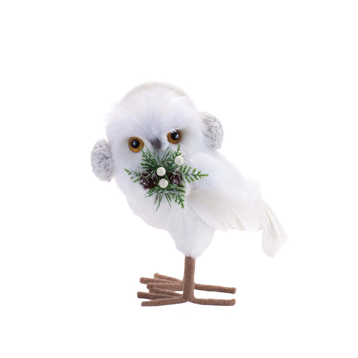 Winter Owl Figurines – Set of 3