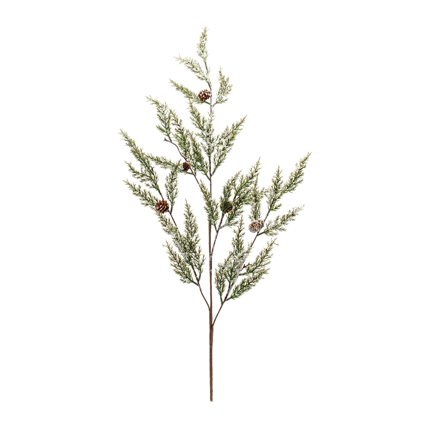 Icy Pine Spray with Pinecones (Set of 2)
