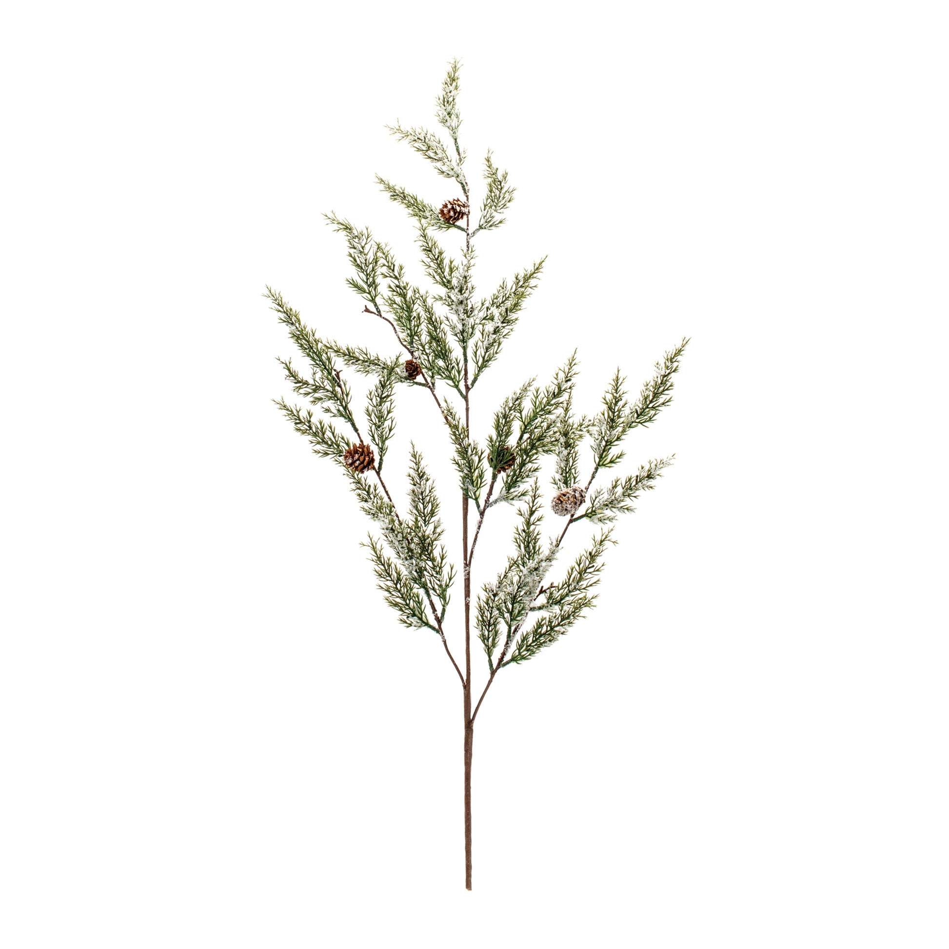 Icy Pine Spray with Pinecones (Set of 2)