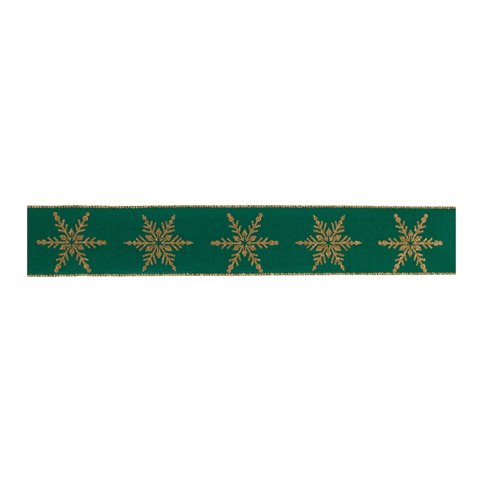Holiday Snowflake Ribbon (Set of 2)