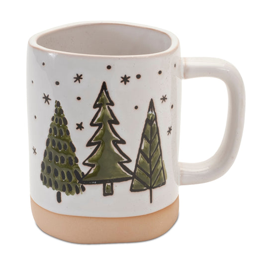 Mug (Set of 4) 4.75"H Ceramic