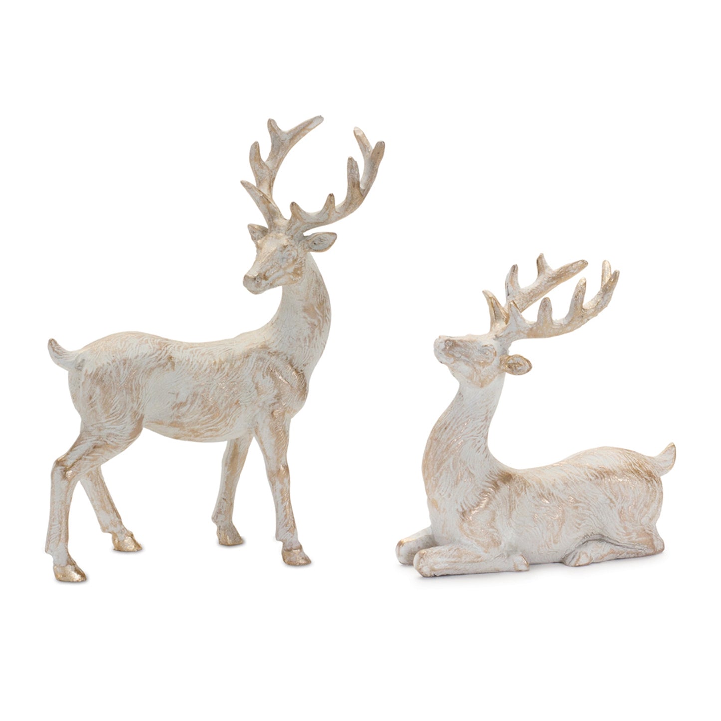 Deer (Set of 6) 3.5"H, 5.25"H Resin