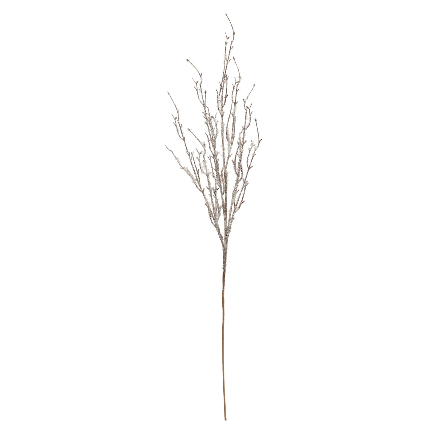 Flocked Glitter Branch (Set of 6)