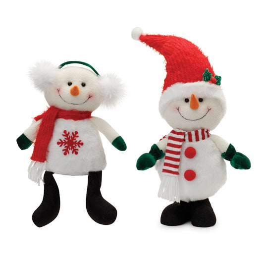 Snowman (Set of 2) 8.25"H, 18.75"H Polyester