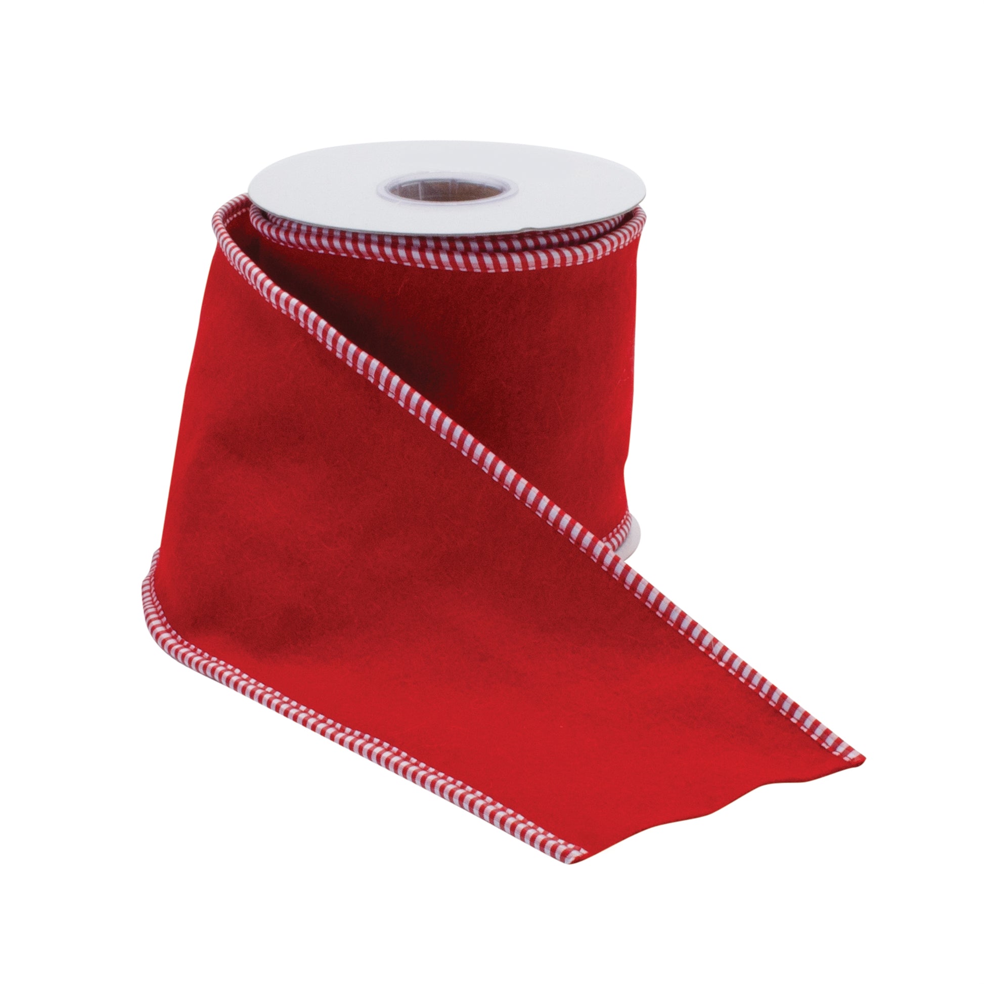 Wool Holiday Ribbon 4" x 5 Yds.