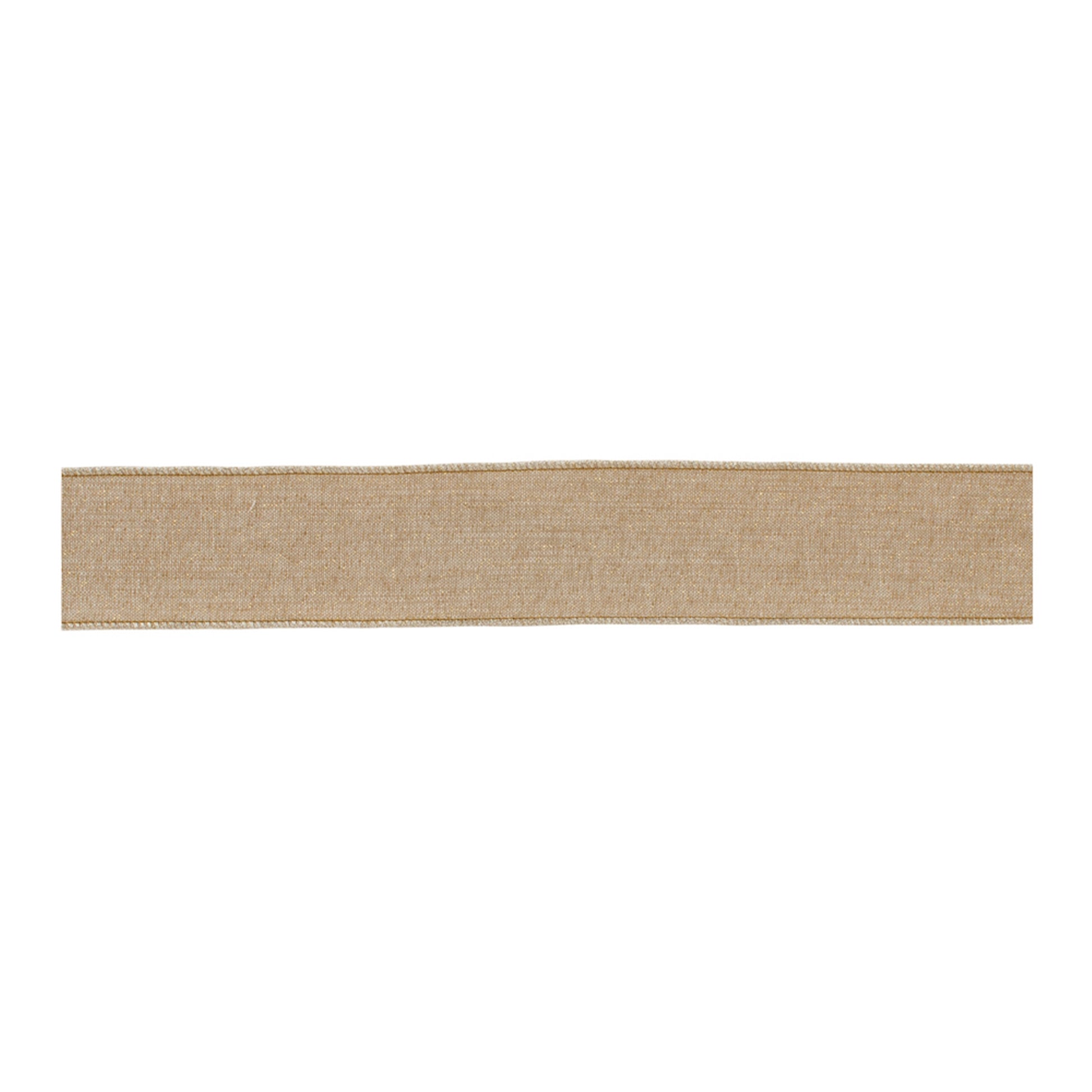 Beige Holiday Ribbon (Set of 2)