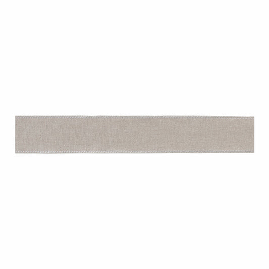 Beige Shimmer Wired Ribbon (Set of 2)
