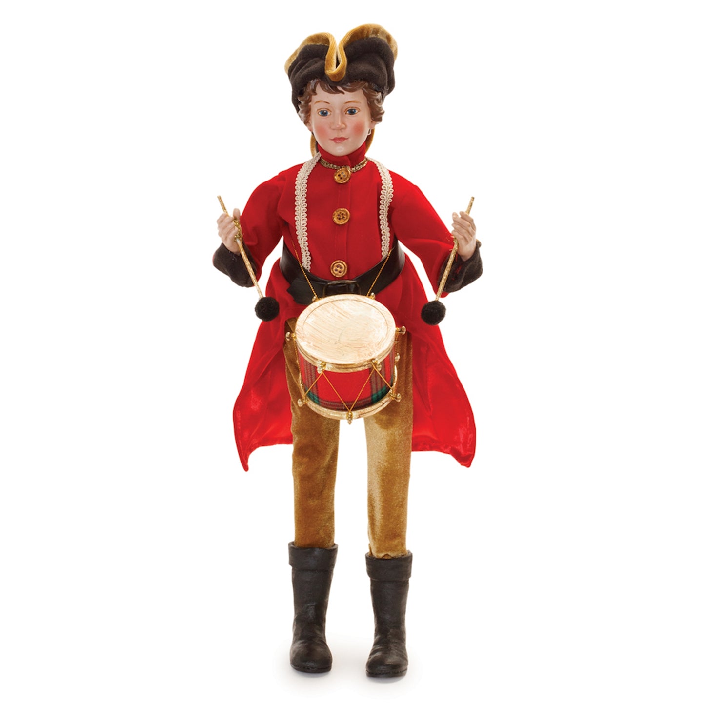 Drummer Boy 18.5"H Polyester/Resin