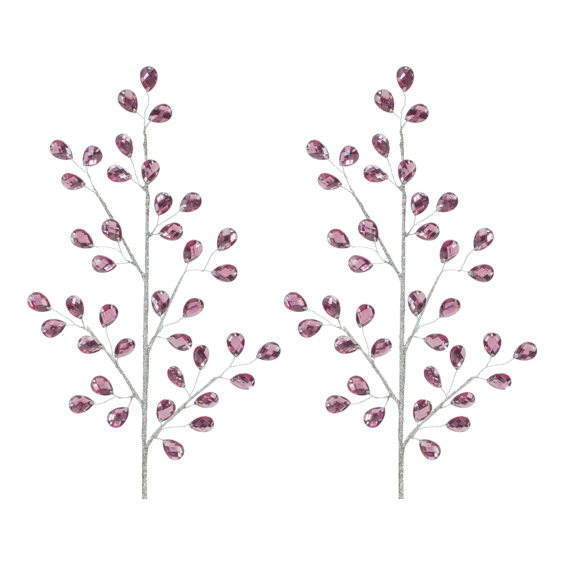 Purple Jewel Spray (Set of 2)