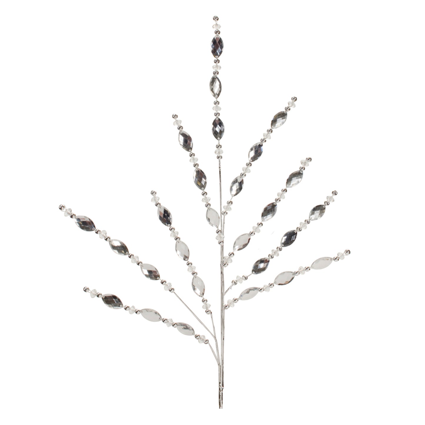 Silver Jewel Spray (Set of 2)
